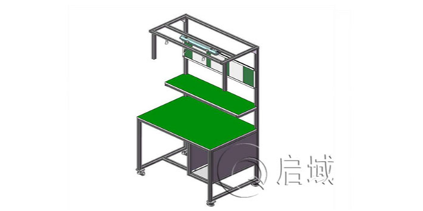 鋁型材工作桌如何用內(nèi)六角螺栓連接？